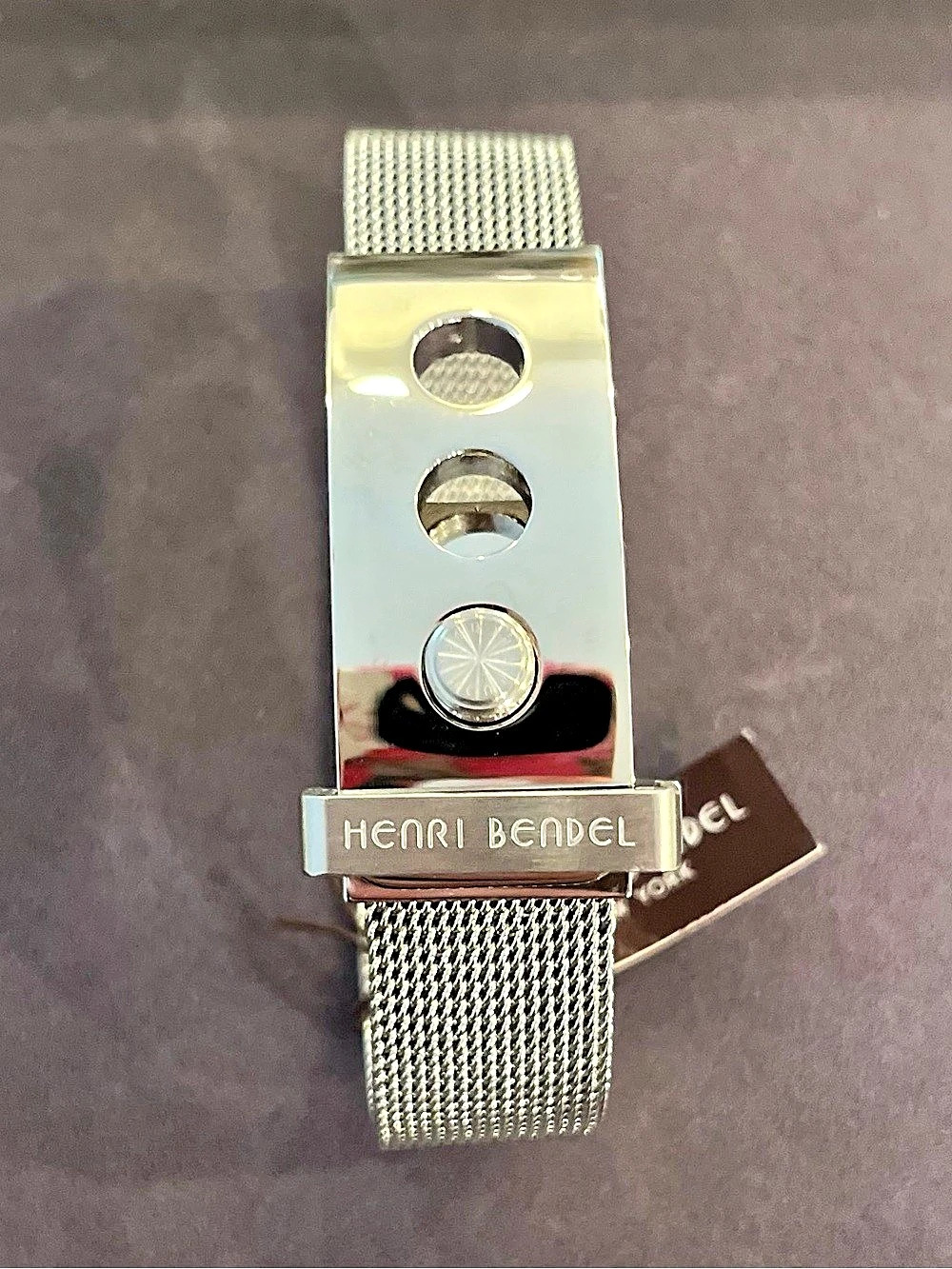 Henri Bendel Mesh Bracelet in Silver  NWT - Picture 2 of 5